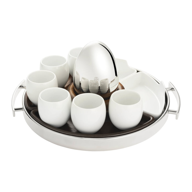 Christofle Mood Coffee Le Petit Stainless Steel Tray
