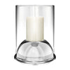 Christofle Oh de Christofle, Stainless Steel Large Hurricane Candle Holder