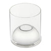 Christofle Oh de Christofle, Stainless Steel Small Hurricane Candle Holder