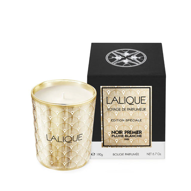 Lalique Plume Blanche 1901, Scented Candle