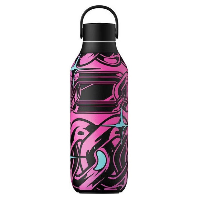 Chilly's 500ml Seriies 2 Chillys Studio Magenta Madness Bottle