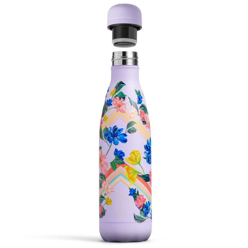 Chilly's 500ml Floral Graphic Garden Water Bottle
