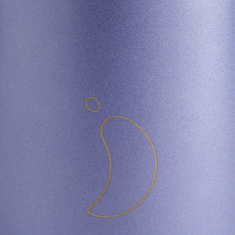 Chilly's 500ml Series 2 Matte Metallic Lavender Water Bottle