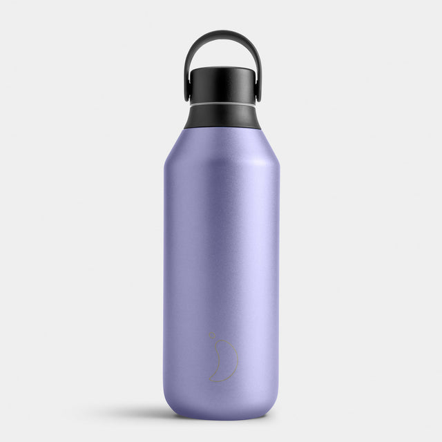 Chilly's 500ml Series 2 Matte Metallic Lavender Water Bottle