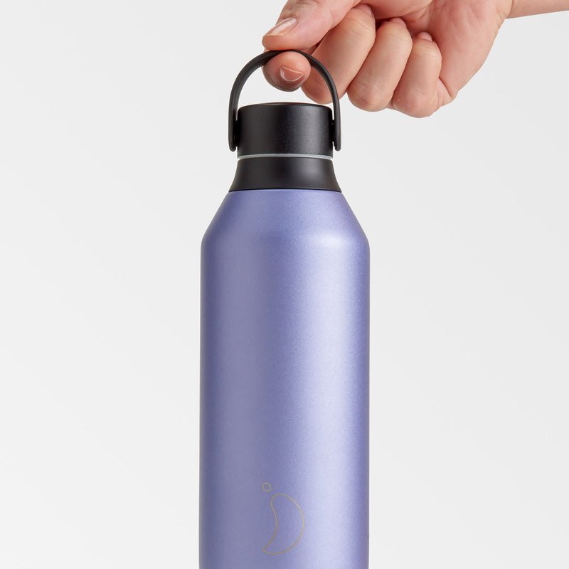 Chilly's 500ml Series 2 Matte Metallic Lavender Water Bottle