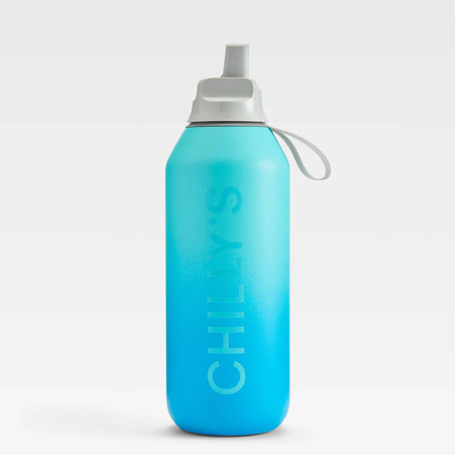 Chilly's 500ml Series 2 Flip Ombre Aurora Bottle