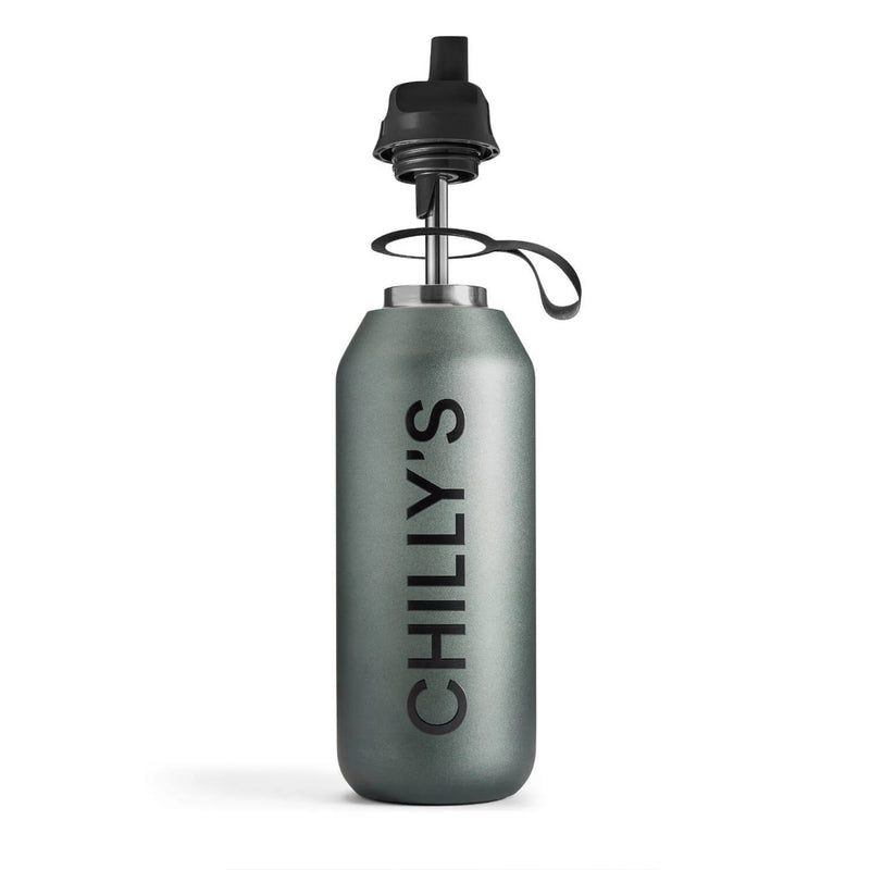 Chilly's 500ml Series 2 Flip Ombre Slate Bottle