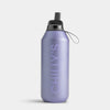 Chilly's 500ml Series 2 Flip Matte Metallic Lavender Water Bottle