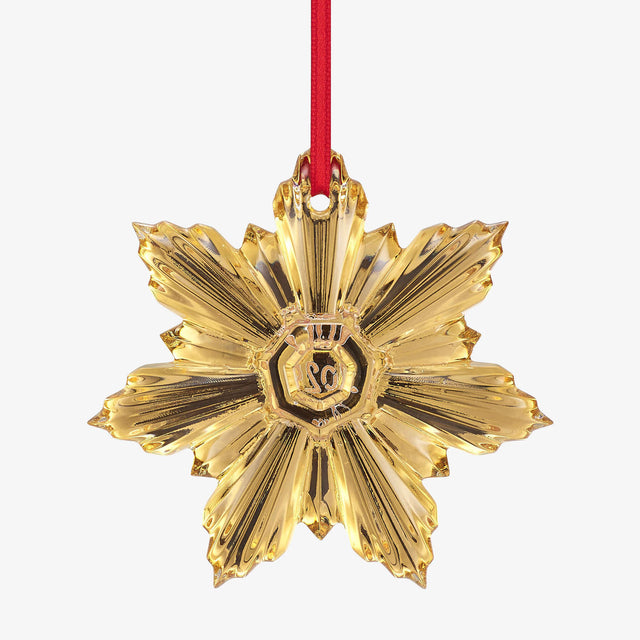 Baccarat Crystal Noel Ornament 2025, Gold