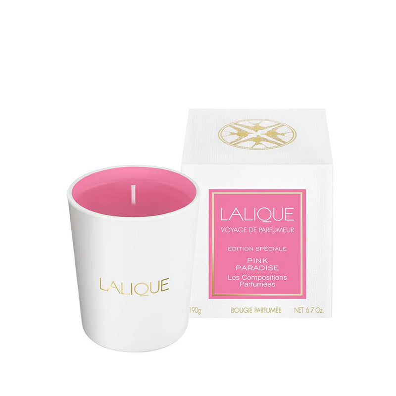 Lalique Pink Paradise, Scented Candle