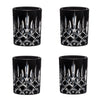 Riedel Laudon Black Tumblers, Set of 4