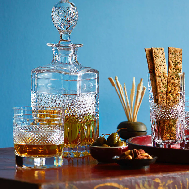 Cumbria Crystal Grasmere Double Old Fashioned Whisky Tumbler (Single Glass)