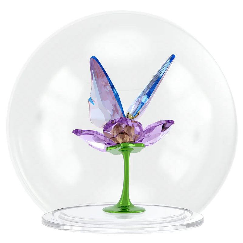 Swarovski Idyllia Glass Ball Butterfly and Flower