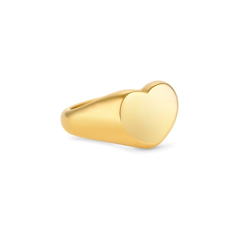 Amori Camille Heart Ring Gold - Size 7