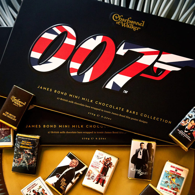 Charbonnel et Walker 007 James Bond Mini Milk Chocolate Collectors Tin