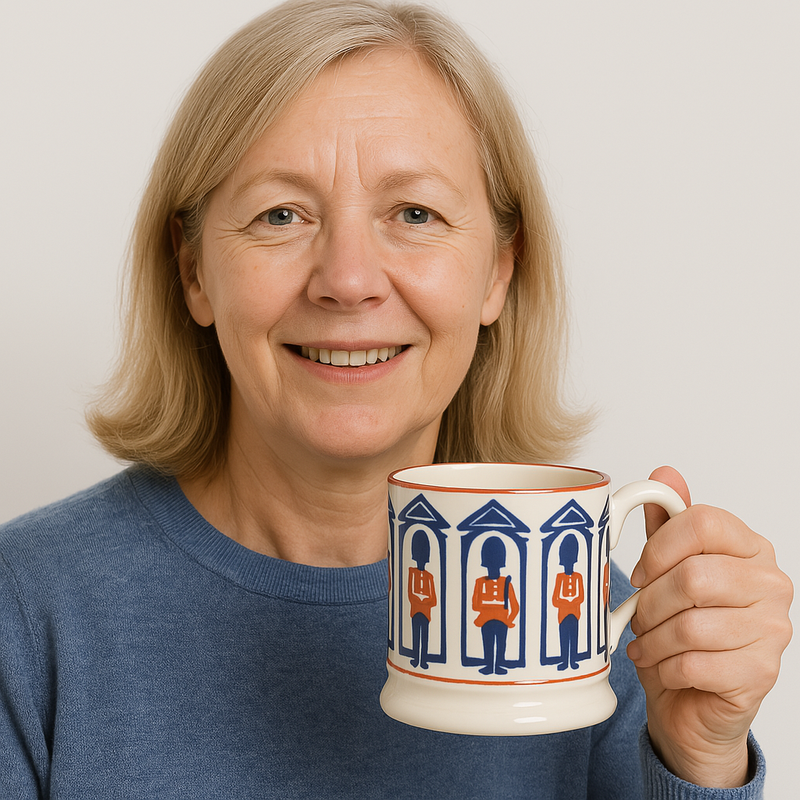 Emma Bridgewater King's Guard 1/2 Pint Mug