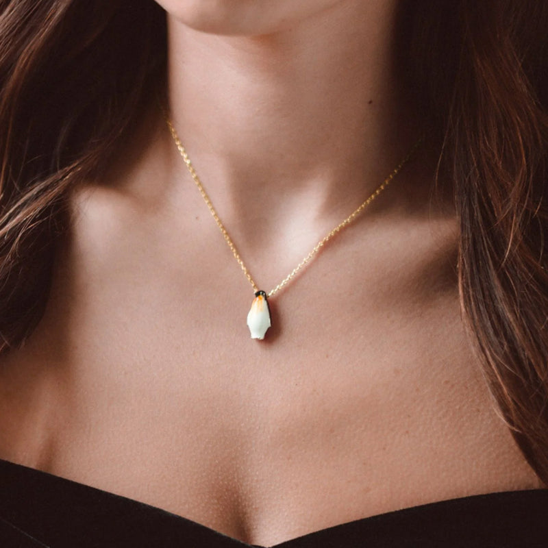 Bill Skinner Penguin Short Pendant