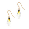 Bill Skinner Penguin Drop Earrings