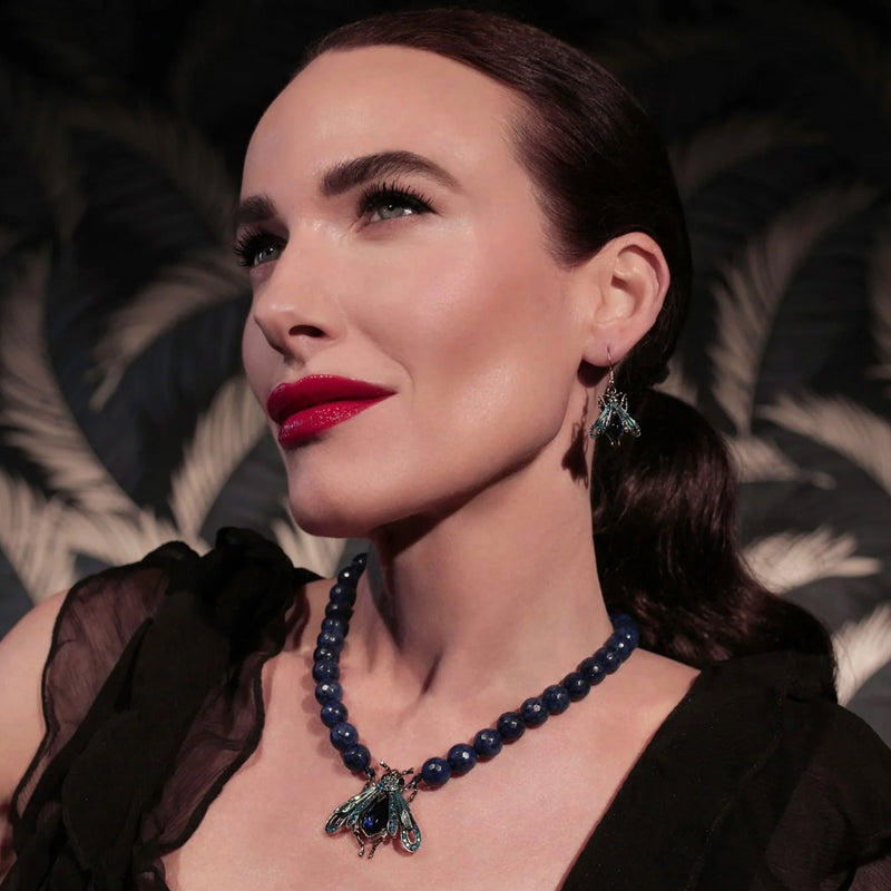 Bill Skinner Vintage Moth Earrings