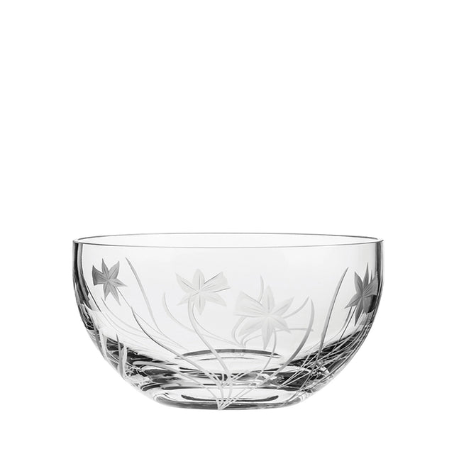 Royal Scot Crystal Daffodils Fruit/Salad Bowl