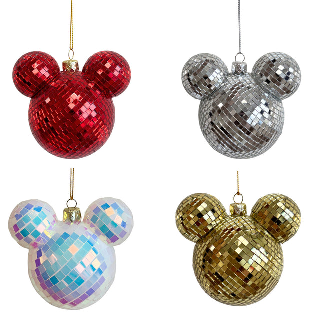 Christmas Inspirations Mickey Bauble Disco Set