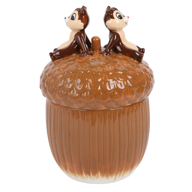 Christmas Inspirations Chip & Dale Cookie Jar