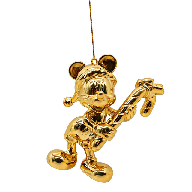 Christmas Inspirations Mickey Candy Cane Gold Ornament