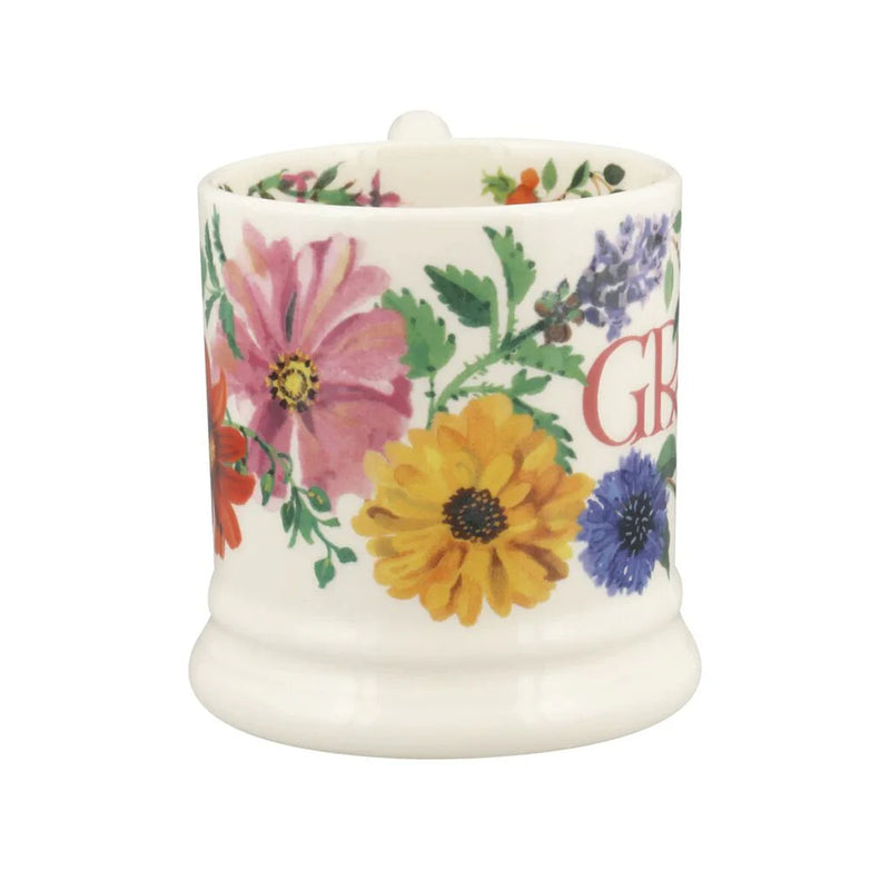 Emma Bridgewater Garden Flowers Granny 1/2 Pint Mug