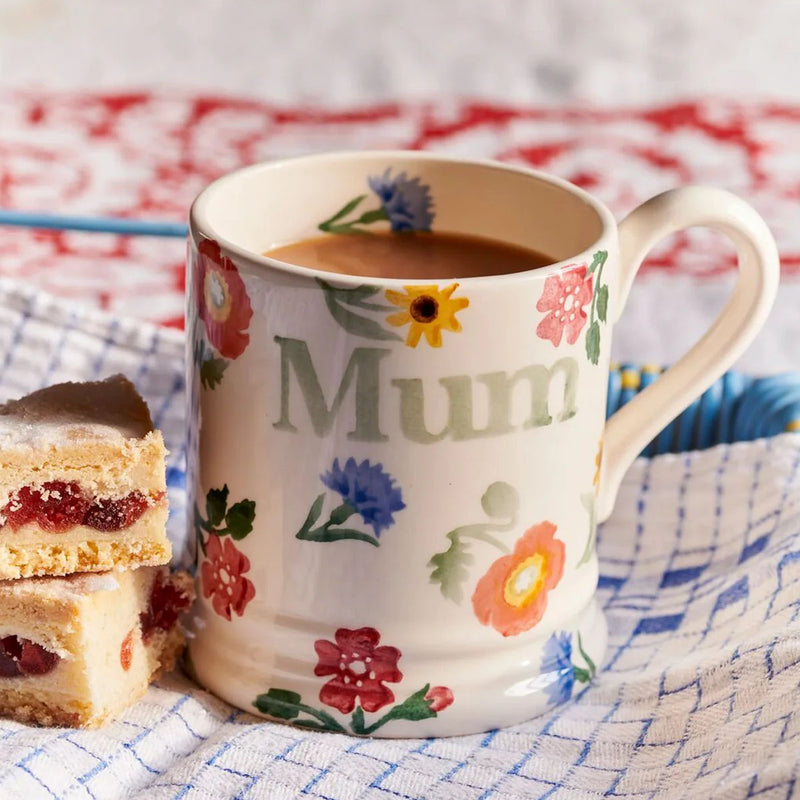 Emma Bridgewater Poppies & Pinks Mum 1/2 Pint Mug