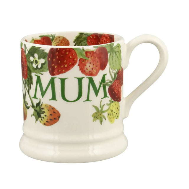 Emma Bridgewater Strawberries Mum 1/2 Pint Mug