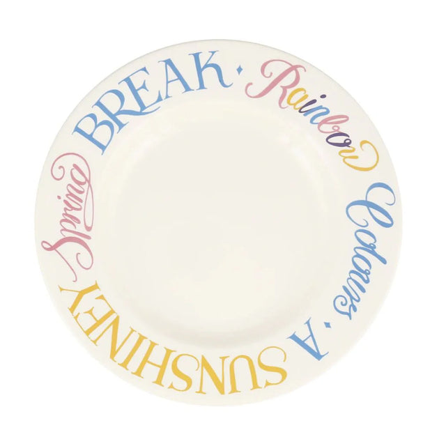 Emma Bridgewater Easter Toast Large Dinner Plate, 10.5 Inch