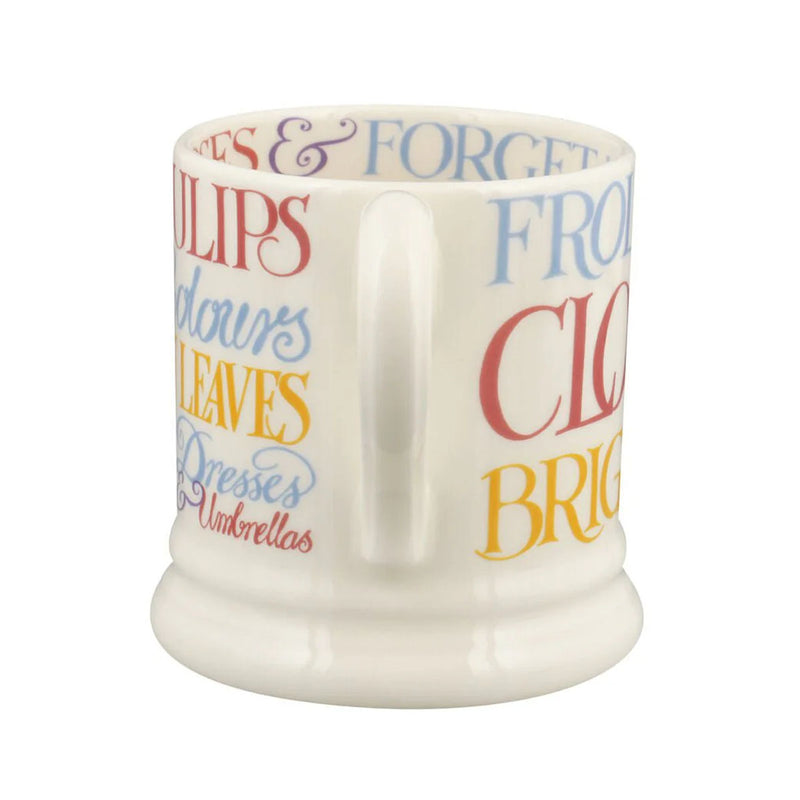 Emma Bridgewater Easter Toast Daffodils & Tulips 1/2 Pint Mug