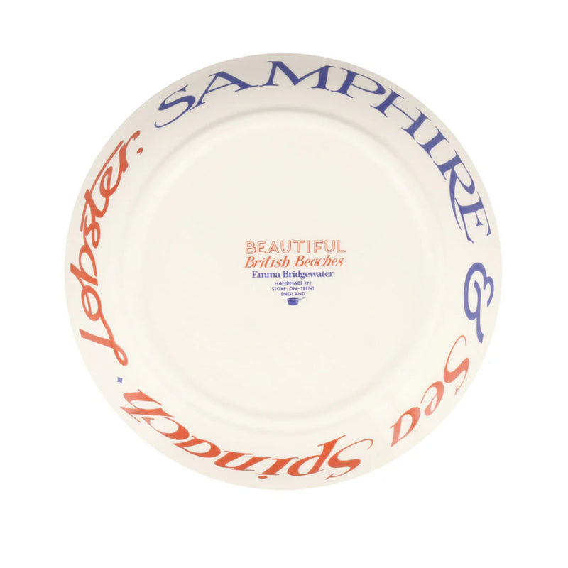Emma Bridgewater Red & Blue Toast Medium Pasta Bowl