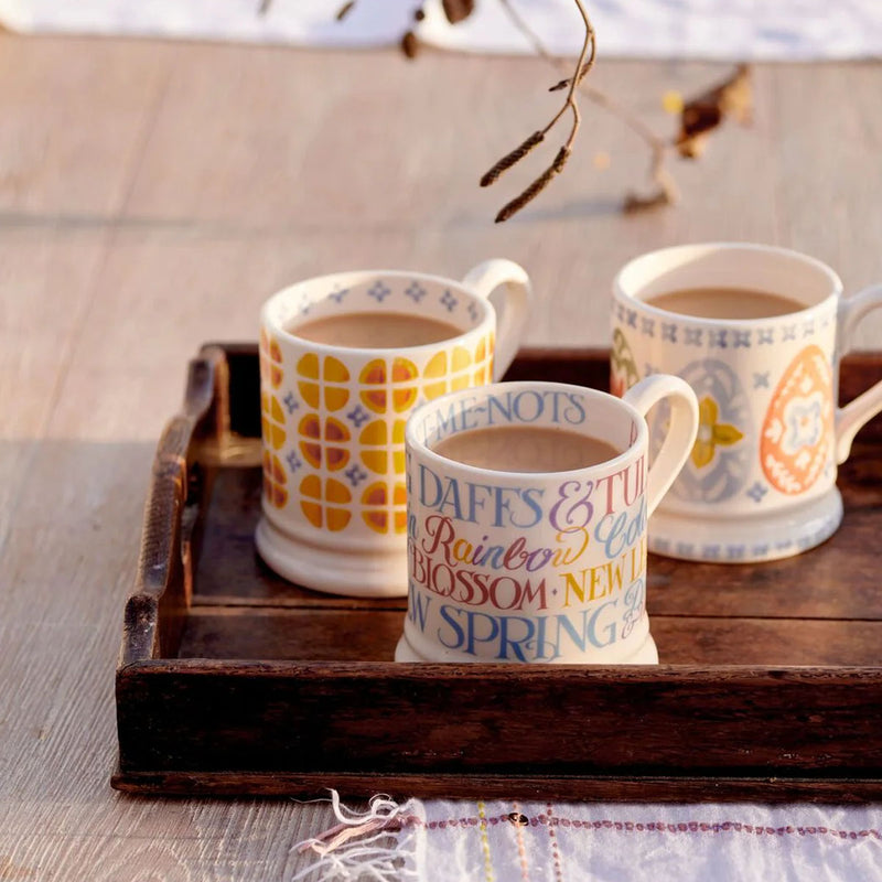 Emma Bridgewater Easter Toast Daffodils & Tulips 1/2 Pint Mug