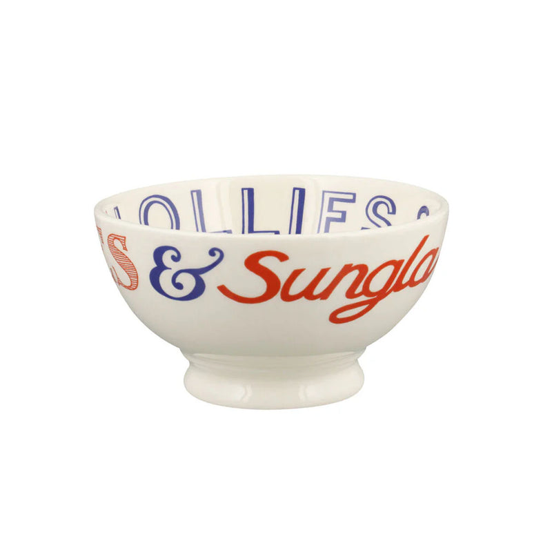 Emma Bridgewater Red & Blue Toast French Bowl