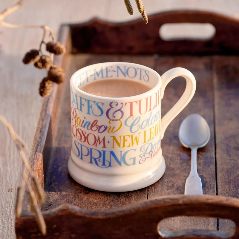 Emma Bridgewater Easter Toast Daffodils & Tulips 1/2 Pint Mug