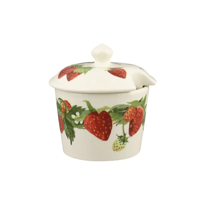 Emma Bridgewater Strawberries Large Sugar Pot