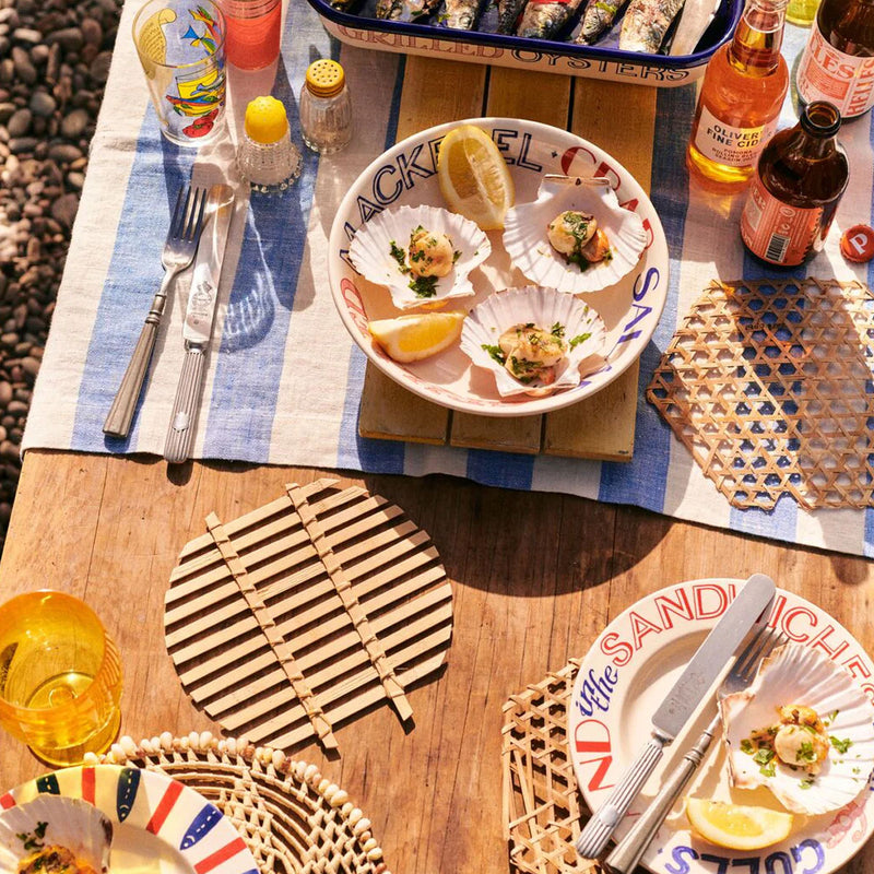 Emma Bridgewater Seafood Stripe Small Old Bowl