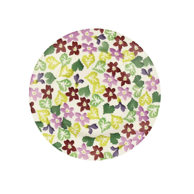 Emma Bridgewater Sweet Violets Medium Dinner Plate, 8.5 Inch