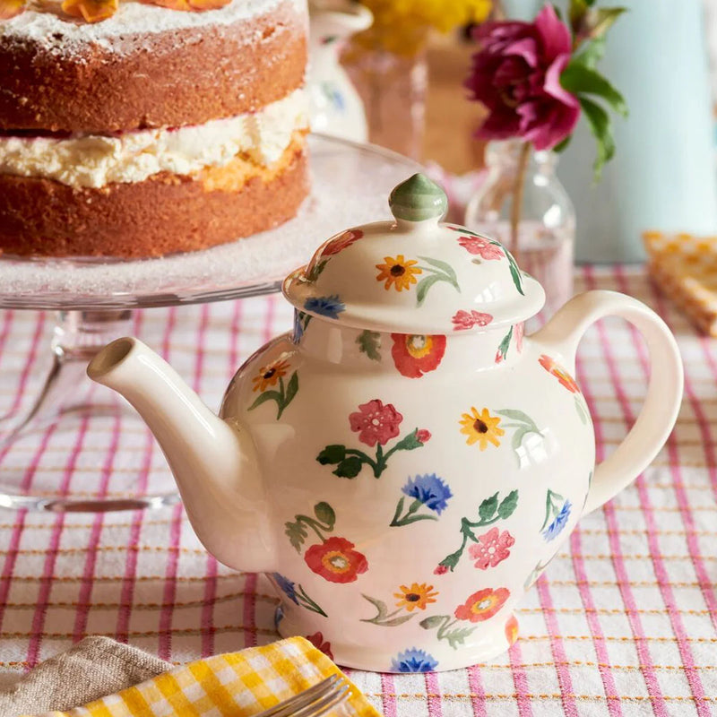 Emma Bridgewater Poppies & Pinks 3 Mug Teapot