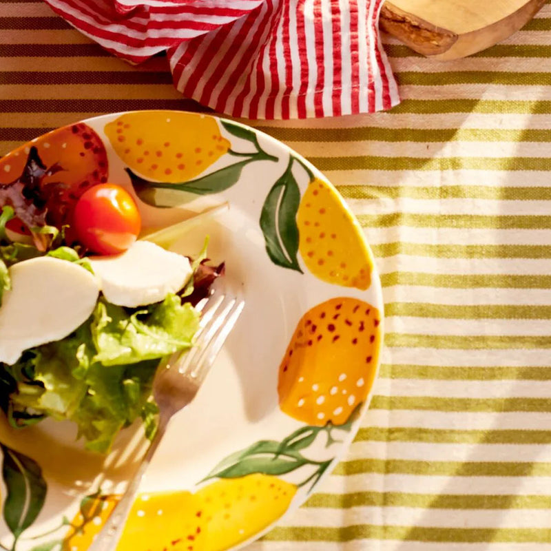 Emma Bridgewater Oranges & Lemons Medium Dinner Plate, 8.5 Inch