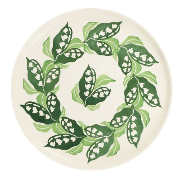 Emma Bridgewater Lily Of The Valley Flat Serving Plate