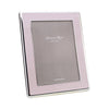 Addison Ross Pale Pink Enamel & Silver Curve Frame, 5 x 7