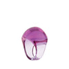 Lalique Cabochon Fuchsia Ring, Size 51