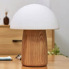 Gingko, Alice Mushroom Lamp, Large, White Ash Wood