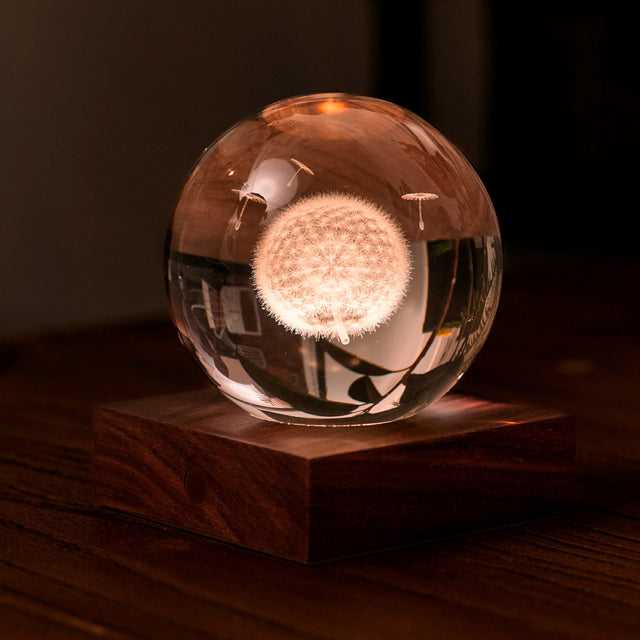 Gingko Amber Crystal Light, Dandelion