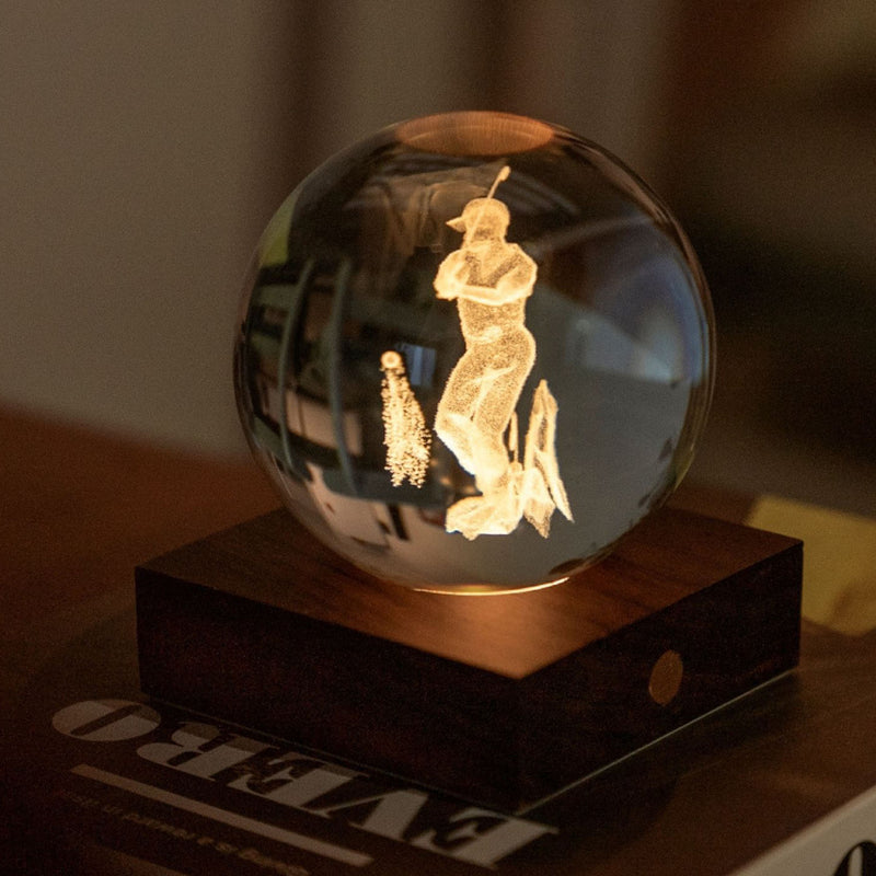 Gingko Amber Crystal Light, Golfer
