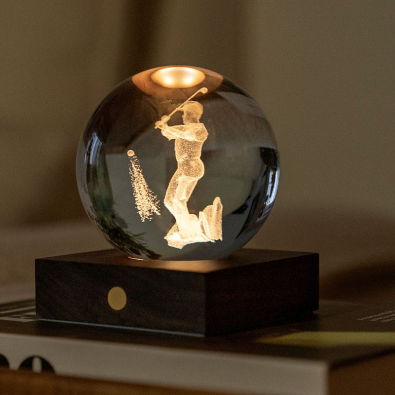 Gingko Amber Crystal Light, Golfer