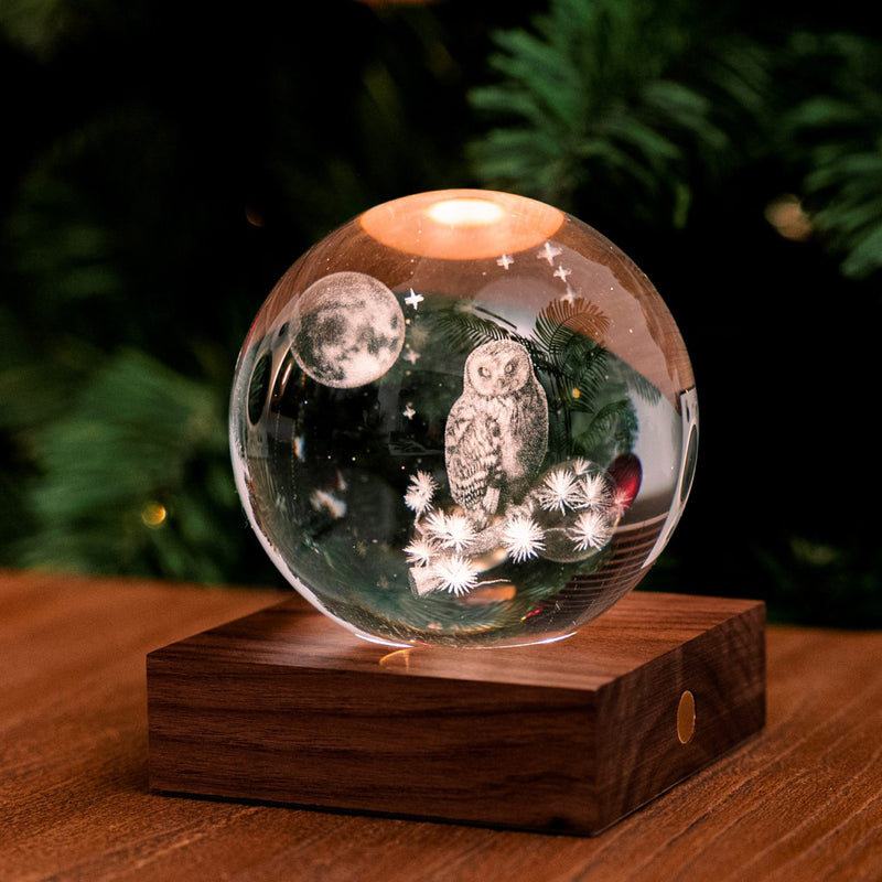 Gingko Amber Crystal Light, The Owl Moon