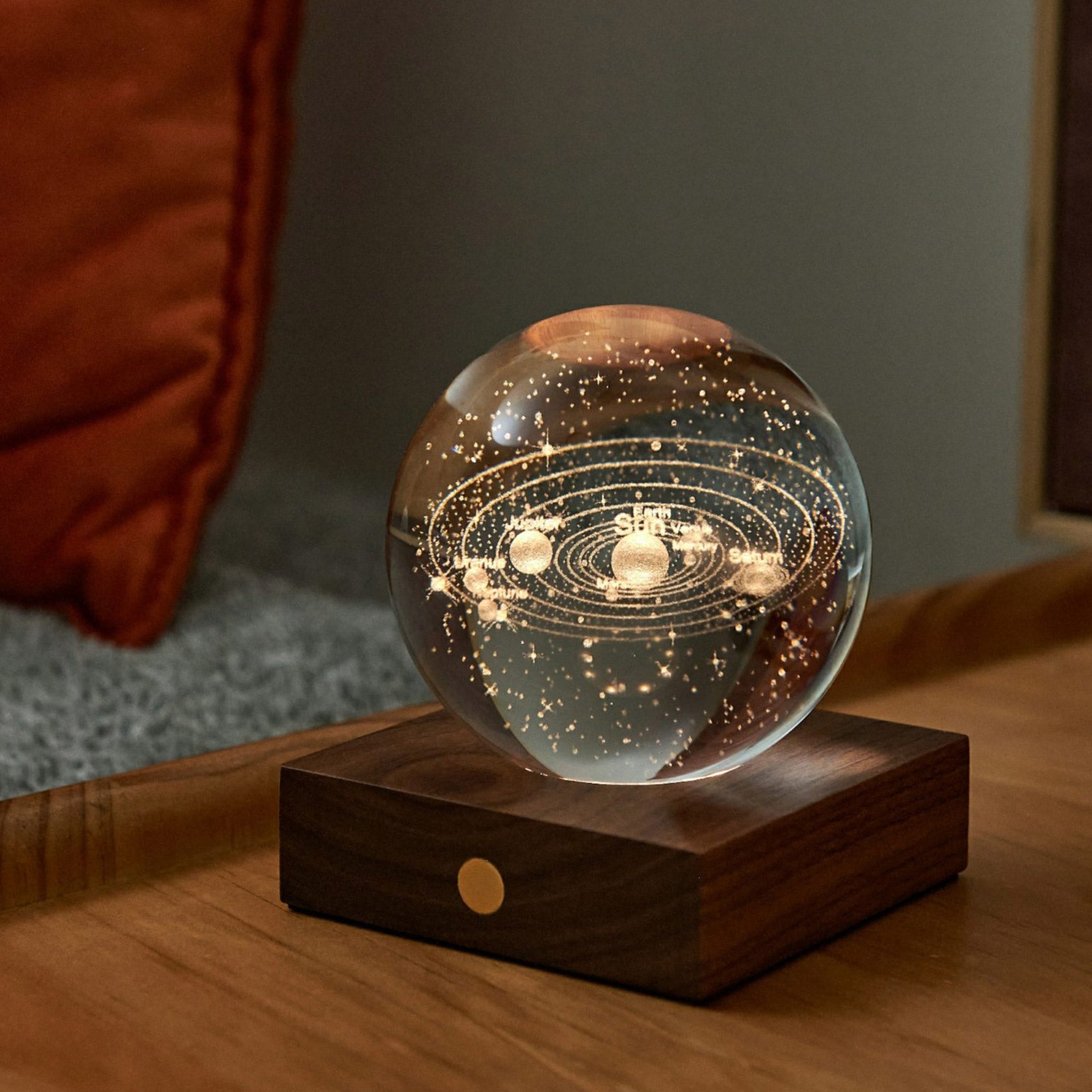 Gingko Design Amber Crystal Light, Solar System – David Shuttle Ltd